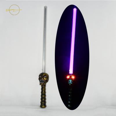 China Fashion Flashing Sword Toy 4IC Slippy Film Plastic Ghost Design Abs Handle for sale