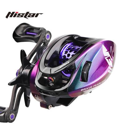 China HISTAR 6+1 BB Drag 4kg Power Ratio 7.1:1 Ratio Baitcasting BLACK KNIGHT II Light Weight Fishing Reel Black Knight II Version for sale