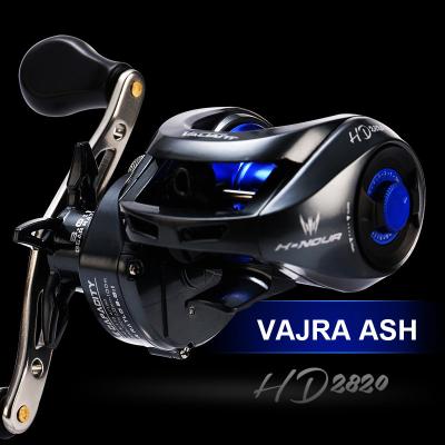 China HISTAR 8.0:1 Ratio 4+1 Magnetic Braking High BB 8kg Drag Power Honor Long Cast Gray Blue Baitcasting Fishing Reel for sale