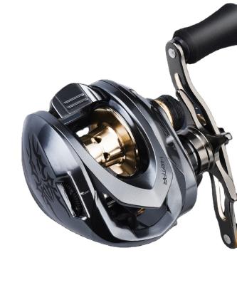 China Histar Manufacturer Heavy Drag Power Light Weight Ratio Metal Rotor Baitcasting Fishing Reel Aurora Metal Reel Long High for sale