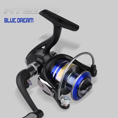 China HISTAR 2000 5.2:1 HISTAR 2000 Ratio 7+1BB Light Weight Metal Drag Reel 8KG Spinning Blue HT Series Blue Spinning Fishing Blue for sale