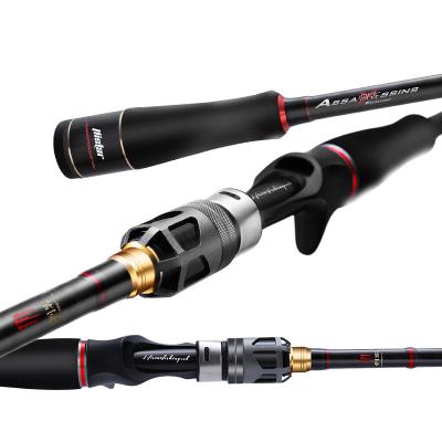 China Carbon Histar China Manufacturer Full Carbon Fuji Reel Seat 2 Section Spinning And Casting Fishing Rod 2.18m To 2.58m Fast Action for sale