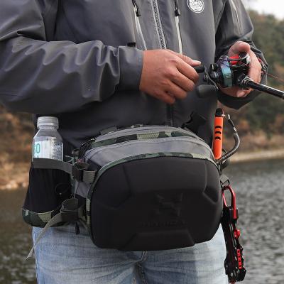 China HISTAR UNIVERSAL Multi Functional Mount Spinning Rod Zipped Adjustable Shoulder Strap Waist High Quality Fishing Bag for sale