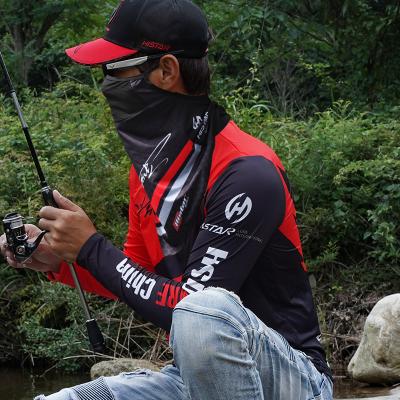 China HISTAR Sun Protection Antibacterial Hot Selling Quick Drying No Zipper Red Anti-UV Fishing Shirts Clothing Fishing Suit for sale