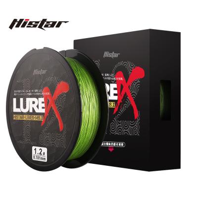 China HISTAR Sink Line 12 Strands Smooth Multifilament 100M Green PE Fishing Line Braided Lures Thread From Japan for sale