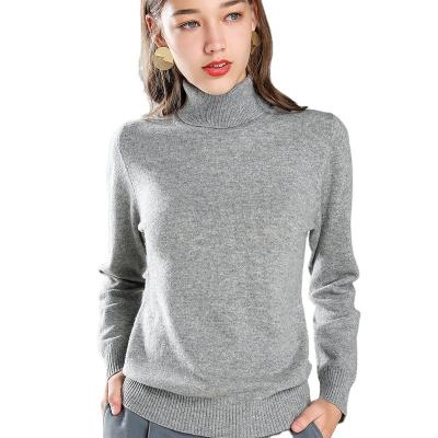 China 2022 Anti-wrinkle Women's Long Sleeve Design Turtle Neck Cashmere Sweater Sweater New for sale