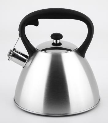 China Sustainable Stainless Steel Whistling Tea Kettle For Stove Top Amazon Hit Teapot for sale