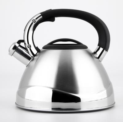 China Viable Stainless Steel 2.0L/3.0L Tea Kettle Whistling Teapot With Factory Price OEM Factory for sale