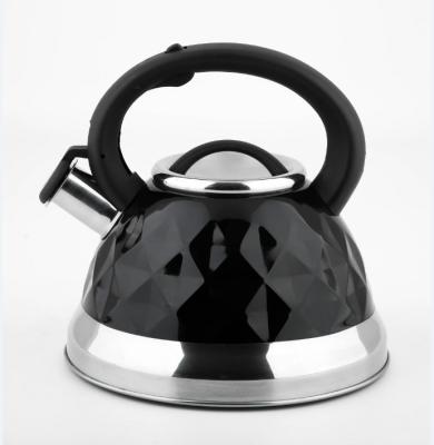 China Hot Sale 1.5L/2L/3L Stainless Steel Water Kettle Teapot Viable Use For Induction Cooker Mirror Metal OEM for sale