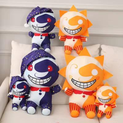 China Home.Restaurant.Hotel.Wedding. Super markets promotions 2022 new best product fnaf toys moondrop boss Clown Doll Sun Doll cartoon fnaf sale plushies new for sale