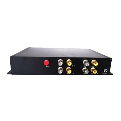 China Telecommunication 4 CH 3G-SDI 1080P Video Fiber Optic SDI Converter Transceiver Supplement 1 Buyer for sale