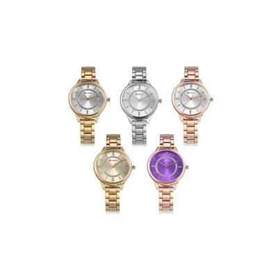 China New Fashion Style Water Resistant Crystal Dial Female Wristwatch Luxury Watch For Women Quartz Bracelet Single Wrist for sale