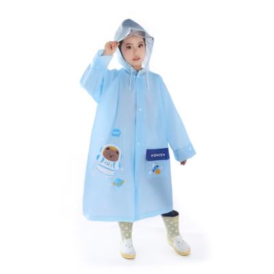 China Factory sale cute color romantic fairy tale children's cute pink raincoat for girls for sale