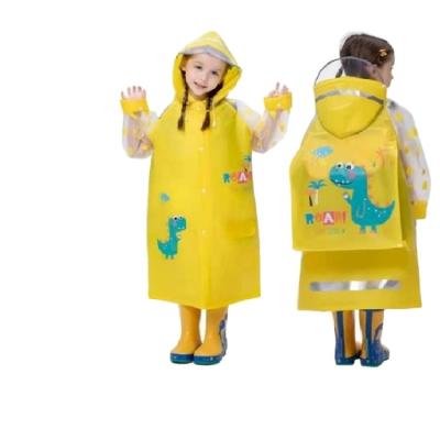 China Cute good quality new design fairy tale colorful children's raincoat for rainy day outdoor activity for sale