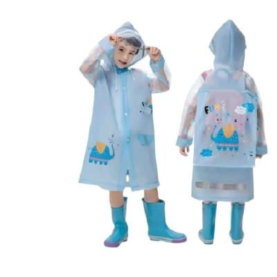 China Good quality cute new design cute style colorful fairy tale children's raincoat for girls for sale