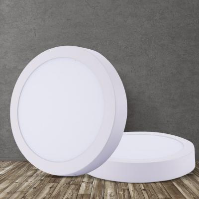 China Smiple style 6W 420 lumen round Aluminum Room Led Panel Light Ceiling Ip20 for sale