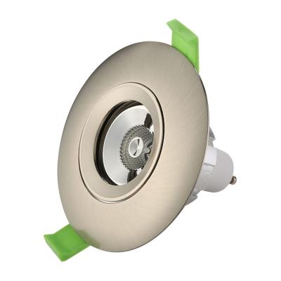 China Smiple style products popular ceiling spotlight frame 50W recessed GU10 modern frame IP20 downlight for sale