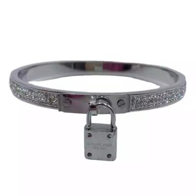 China Nickel-Free Lead-Free The Factory Sells Fashion Jewelry Bracelet Lock And Diamond-encrusted Bracelets At Low Prices Fine Bracelets for sale