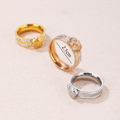 China Nickel-Free Lead-Free Silver Gold plated Fashion Jewelry Ring Engagement Gemstone Rings For Women for sale