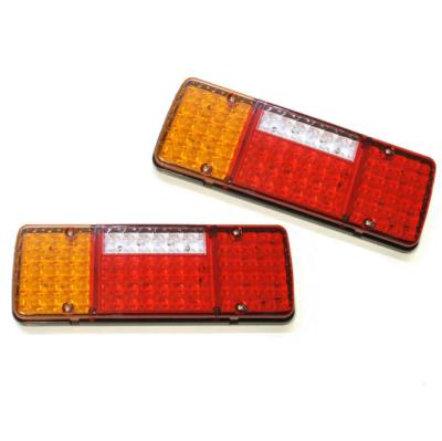 China ABS 92 LED Tail Light Car Truck Trailer Stop Rear Reverse Turn Light for sale