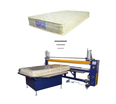 China machinery & Semi-automatic Hardware Factory Price Mattress Wrapping Machine For Easy Mattress Wrapping By Manual for sale