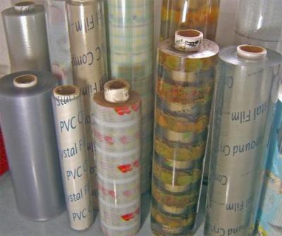 China China Foshan Factory Price Moisture Proof Soft PVC Printing Clear Wrapping Soft PVC Film In Rolls for sale