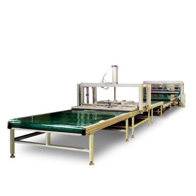 China Factory price fully autoamtic foam / fully automatic latex mattress cover glue line for mattress production for sale