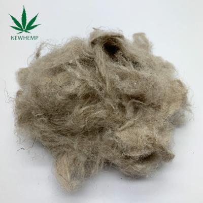 China Anti-bacteria Natural 100% Pure Hemp Fiber For Strong Durable Hemp Spinning Blend Dye Weaving Fibers Customized for sale