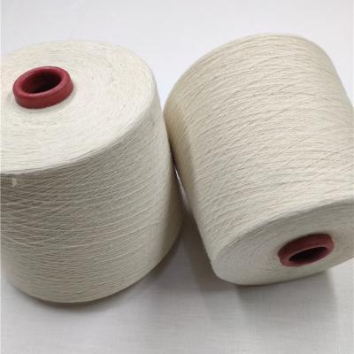 China Sustainable Hemp Blends Yarn 30%hemp 70%cotton blends worsted yarn in organic cotton 21S hemp yarn for sale