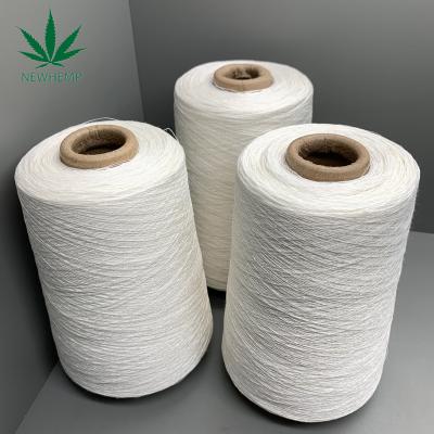 China 26NM 100%Hemp Sustainable Yarn For Knitting And Weaving Pure Hemp Yarn for sale