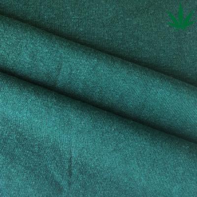 China New Style Dupont Sorona Fleece Fabrics 49%Hemp 40%Organic Anti-Static Cotton 11%Sorona for sale