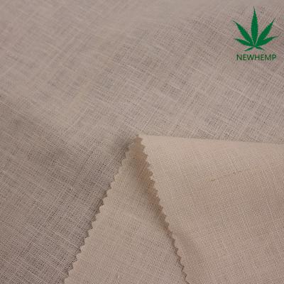 China Viable 100 hemp fabric hemp fabric high quality pure canvas in stock for sale