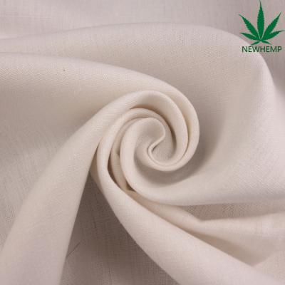 China Durable Waterproof 100% Hemp Canvas Fabric Hemp Fabrics For Bag Shoes Hat for sale