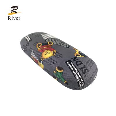 China Glasses fashion sunglasses metal hard handmade riveroptical case optical frame eyeglasses case glass for glasses for sale