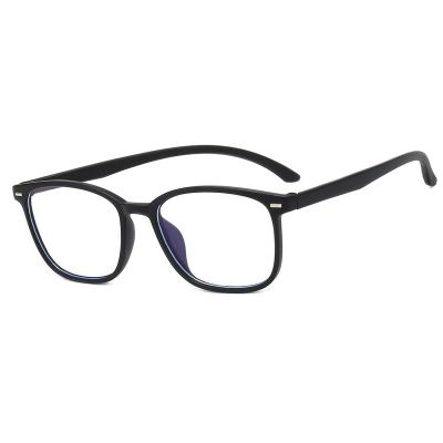 China Ultralight Frame Glasses New Retro Anti-blue Rectangle Glasses For Men And Women Anti-reflective Computer Glass Frame Glasses for sale