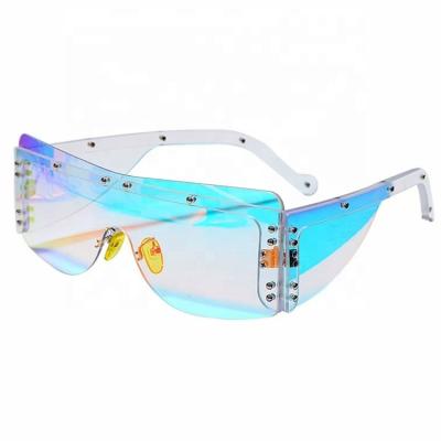 China Fashion Sunglasses 2020 Newest Designer Colorful Square Women Multi Color PC Uv400 Luxury Fashion Women Sunglasses for sale