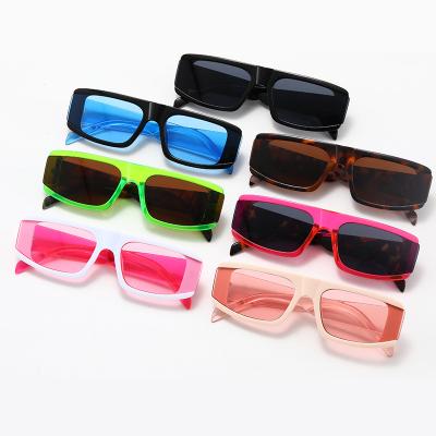 China New Fashion China Rectangle Sun Glasses Products Small 400 Square Whole Sale CE UV Sunglasses for sale