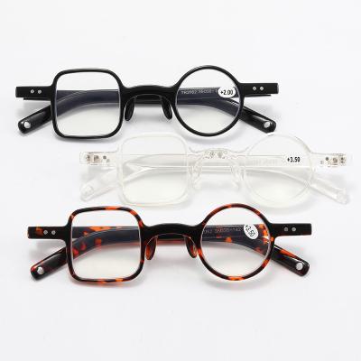 China High Quality Unisex Tortoise TR90 Slim Glass Readers Comfortable Reading Glasses For Women Men for sale