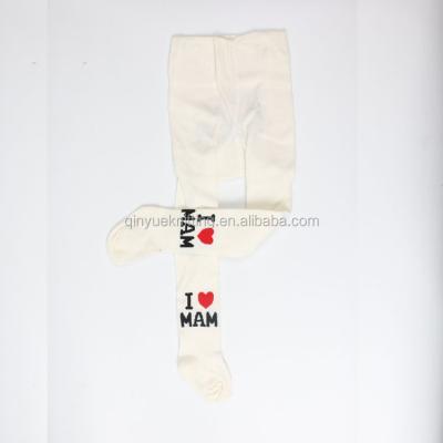 China Fashion Design Antibacterial Baby Cotton Tights for sale