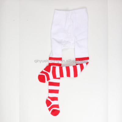 China Christmas Design Baby Cotton Breathable Tights for sale