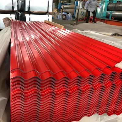 Cina Foglio di acciaio galvanizzato pre-tinto Foglio di tetto rivestito a colori 0,3 mm-2 mm in vendita