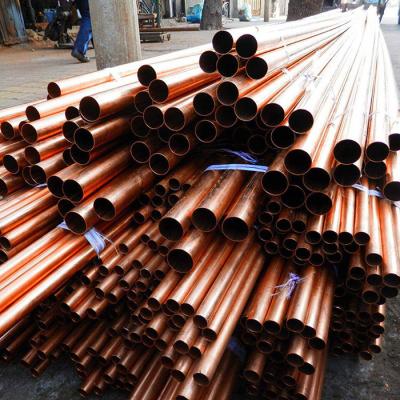 Chine C11000 Tubes de tubes en cuivre pour la conductivité électrique avec fracture inégale à vendre