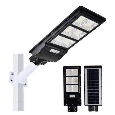 China Easy Installation Integrated All In One Outdoor 50W 60W 90W 120W IP65 Remote Control Solar LED Street Light for sale