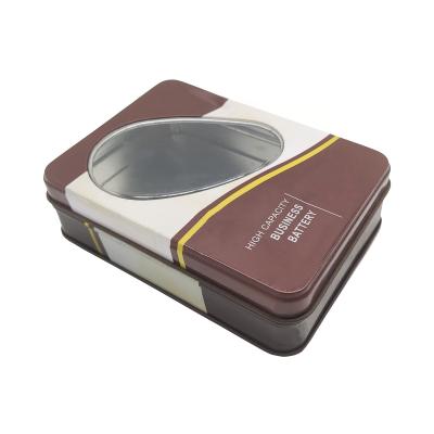 China Gift & High Quality Food Grade Eco - Friendly Craft Tin Box Container For Gift Tin Cans for sale