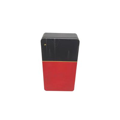 China Recycled Materials Box Empty Tins Tea Crate Package Logo Manufactory Custom Metal Luxury Gift for sale