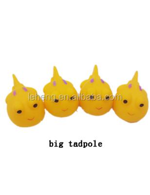 China China Material Vinyl Tadpole Educational Eco-friendly Toys Manufacturers Mini Mini Toys For Baby for sale