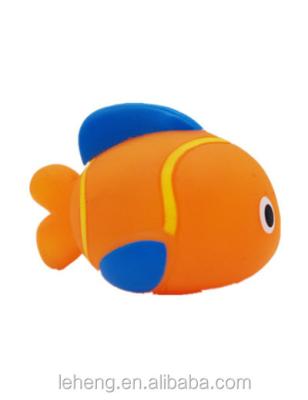 China Play Toy Mini Realistic Fish Shape Soft Plastic Bath Toys For Baby for sale