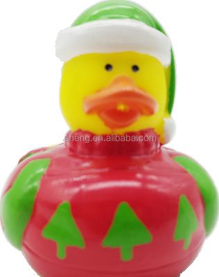 China Eco-friendly Material China Manufacturer Design Duck With Three Pins Spray Water Duck Bath Toy for sale