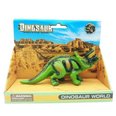 China 2019 Best Selling Animated Set PVC Simulation Dinosaur Products Model Six Kinds Of Toys For Children for sale