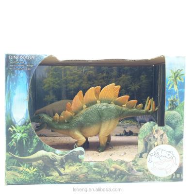 China China Manufacturer Animated Plastic Dinosaur Stegosaurus Simulation Model Toys For Children for sale